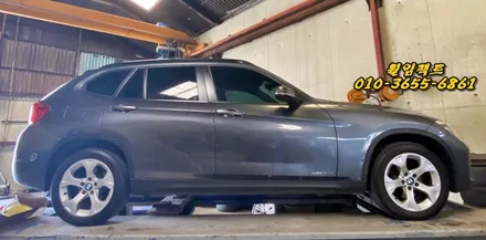 (부산휠수리/휠임팩트) BMW X1 휠주차상처복원/휠기스/휠긁힘복원/락너트 어댑터 분실/휠분체도장 / 부산 사상구 감전동
