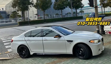 〔BMW 550d〕굴절휠,휠찌그러짐,휠긁힘,휠주차상처,휠수리,휠복원,휠도색\