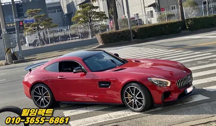 〔벤츠 AMG GT〕 주차상처,휠긁힘,휠용접복원,다이아몬드컷팅,휠분체도장\