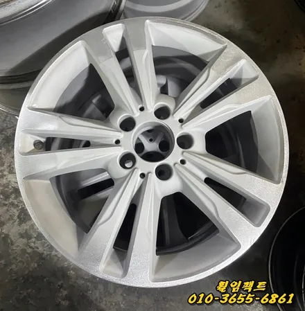 〔부산휠복원〕〔벤츠휠복원〕부산휠임팩트/벤츠E클래스 컷팅휠복원&도색(도장)작업 / 부산 사상구 감전동
