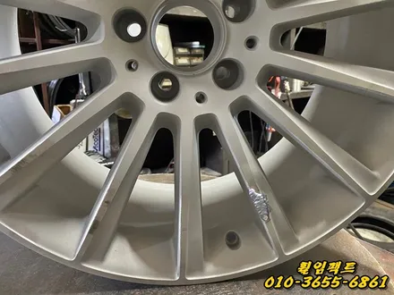 (부산휠수리/휠임팩트) 벤츠 GLS 300/AMG19인치휠/휠패임/휠긁힘/휠용접복원/다이아몬드컷팅 / 부산 사상구 감전동