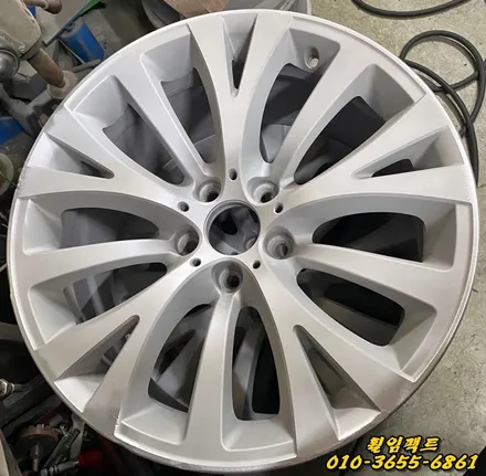 부산휠수리/휠임팩트:)BMW GT 컷팅휠/주차상처/휠긁힘/휠찍힘/휠도장벗겨짐/휠기스/휠굴절수리/휠복원/휠도색작업 / 부산 사상구 감전동