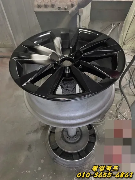 〔렉서스 LS460〕18인치 순정휠 휠긁힘,주차상처,휠기스,휠도장벗겨짐,휠복원,휠도색,\