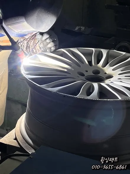[[부산휠수리]] [[부산휠복원]] [[부산휠도색]] <휠임팩트> 벤츠 s560 20인치 휠복원 / 부산 사상구 감전동