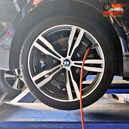 부산 휠복원 BMW7시리즈 휠크랙 수리 어떻게 할까 / 부산 사상구 감전동