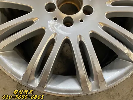 〔벤츠E350/18인치 순정휠〕벤츠e클래스 휠긁힘,주차상처,휠보레(wheelboer)장착,휠보레파손,  휠복원,휠용접,휠도색,분체도장 / 부산 사상구 감전동