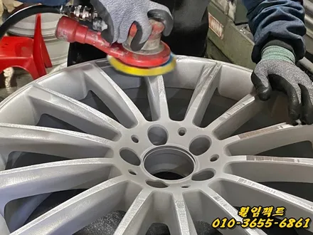 (부산휠수리/휠임팩트) 벤츠 GLS 300/AMG19인치휠/휠패임/휠긁힘/휠용접복원/다이아몬드컷팅 / 부산 사상구 감전동