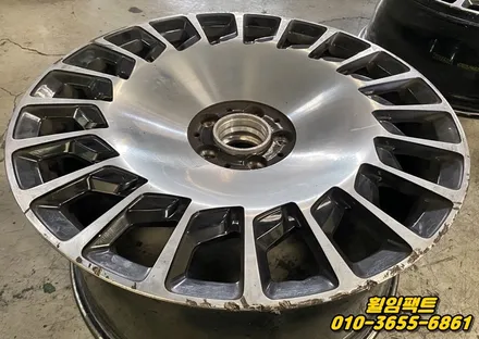 〔벤츠 마흐바흐 s650〕휠긁힘,휠패임,휠찍힘,휠기스,휠주차상처,휠찌그러짐,굴절수리,다이아몬드컷팅,휠복원,휠분체도장\