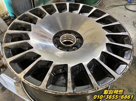 〔벤츠 마흐바흐 s650〕휠긁힘,휠패임,휠찍힘,휠기스,휠주차상처,휠찌그러짐,굴절수리,다이아몬드컷팅,휠복원,휠분체도장\