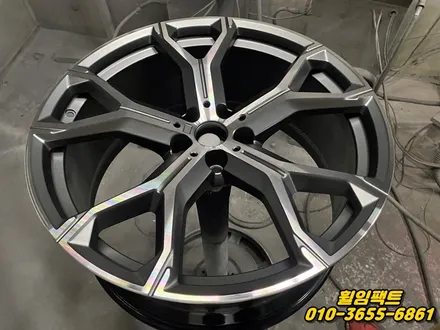 〔BMW X5 50d〕 주차상처,휠긁힘,휠기스,휠복원,휠용접복원,    휠도색,휠분체도장 \