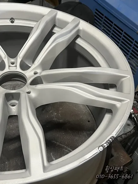 <휠임팩트> 부산휠복원, 부산휠도색, 부산휠수리 BMW x5 21인치 휠복원, 휠수리, 휠도색, 다이아몬드컷팅 / 부산 사상구 감전동