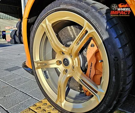 부산휠도색 전문 휠임팩트 맥라렌 650S 수입차 휠도색 사례 / 부산 사상구 감전동