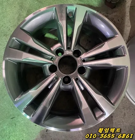 〔부산휠복원〕〔벤츠휠복원〕부산휠임팩트/벤츠E클래스 컷팅휠복원&도색(도장)작업 / 부산 사상구 감전동