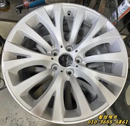 부산휠수리/휠임팩트:)BMW GT 컷팅휠/주차상처/휠긁힘/휠찍힘/휠도장벗겨짐/휠기스/휠굴절수리/휠복원/휠도색작업 / 부산 사상구 감전동