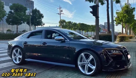 (부산휠수리/휠임팩트)아우디 RS7 휠도장벗겨짐/도장떨어짐/휠분체도장 / 부산 사상구 감전동