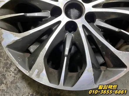 〔체어맨 600s 순정휠〕 휠긁힘,휠주차기스,다이아몬드컷팅,휠복원,휠도색\