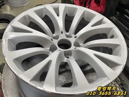 부산휠수리/휠임팩트:)BMW GT 컷팅휠/주차상처/휠긁힘/휠찍힘/휠도장벗겨짐/휠기스/휠굴절수리/휠복원/휠도색작업 / 부산 사상구 감전동