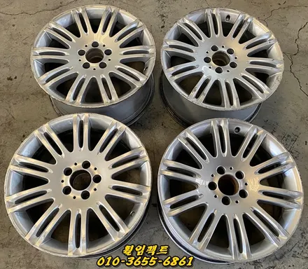 〔벤츠E350/18인치 순정휠〕벤츠e클래스 휠긁힘,주차상처,휠보레(wheelboer)장착,휠보레파손,  휠복원,휠용접,휠도색,분체도장 / 부산 사상구 감전동