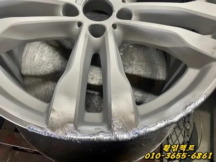 (부산휠수리/부산휠복원/휠임팩트)BMW X6 50d 20인치 컷팅휠복원,휠도장작업 / 부산 사상구 감전동