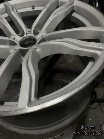 <휠임팩트> 부산휠복원, 부산휠도색, 부산휠수리 BMW x5 21인치 휠복원, 휠수리, 휠도색, 다이아몬드컷팅 / 부산 사상구 감전동