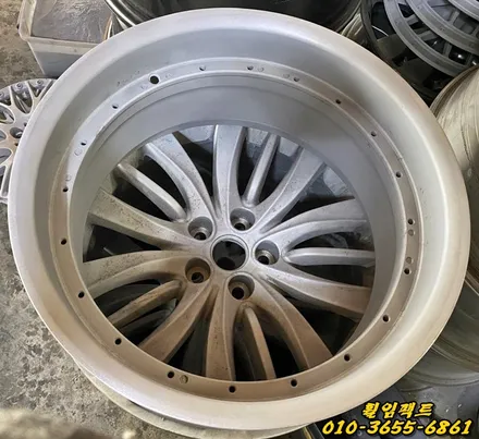 (부산휠수리/부산휠복원/휠임팩트) BMW BBS RS740 단조휠/투피스휠/림복원/림폴리싱/스포크도장/휠복원/휠도장/작업영상 / 부산 사상구 감전동