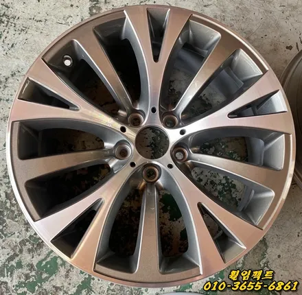 부산휠수리/휠임팩트:)BMW GT 컷팅휠/주차상처/휠긁힘/휠찍힘/휠도장벗겨짐/휠기스/휠굴절수리/휠복원/휠도색작업 / 부산 사상구 감전동