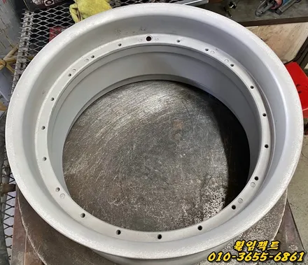 (부산휠수리/부산휠복원/휠임팩트) BMW BBS RS740 단조휠/투피스휠/림복원/림폴리싱/스포크도장/휠복원/휠도장/작업영상 / 부산 사상구 감전동