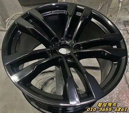 (부산휠수리/부산휠복원/휠임팩트)BMW X6 50d 20인치 컷팅휠복원,휠도장작업 / 부산 사상구 감전동