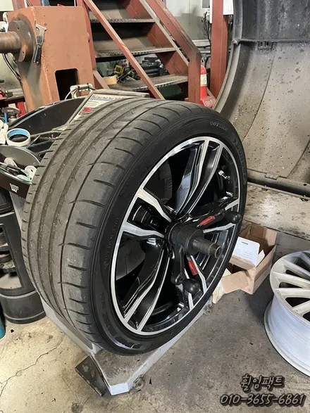<휠임팩트> 부산휠복원, 부산휠도색, 부산휠수리 BMW x5 21인치 휠복원, 휠수리, 휠도색, 다이아몬드컷팅 / 부산 사상구 감전동