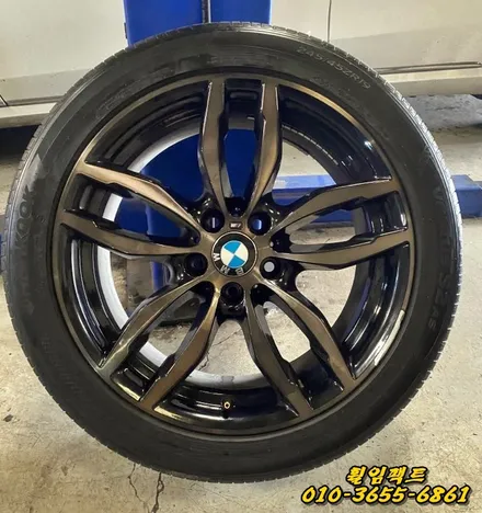 (부산휠수리/휠복원전문/휠임팩트)BMW 740LI 도색작업 / 부산 사상구 감전동