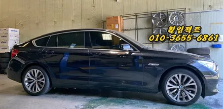 부산휠수리/휠임팩트:)BMW GT 컷팅휠/주차상처/휠긁힘/휠찍힘/휠도장벗겨짐/휠기스/휠굴절수리/휠복원/휠도색작업 / 부산 사상구 감전동