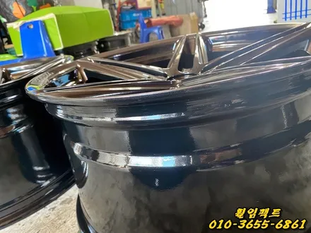 (부산휠수리/휠임팩트) 보쎈 20인치 휜휠/깨진휠/휠찌그러짐 /파손휠복원/도장벗겨짐/휠복원/휠도장작업 / 부산 사상구 감전동
