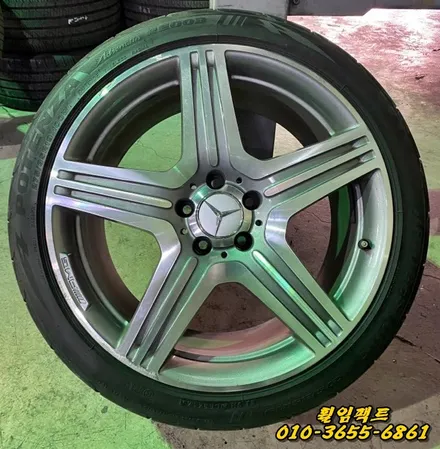 〔부산휠복원〕〔벤츠휠복원〕〔벤츠휠굴절수리〕휠임팩트/벤츠CLS63AMG 휠수리/굴절수리/도장작업 / 부산 사상구 감전동