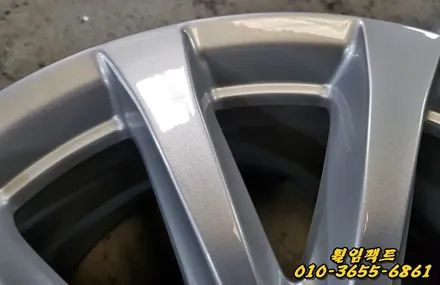 벤츠 휠복원 작업) 자동차휠복원/벤츠s클래스 휠복원/크랙수리/휠깨짐수리/부산휠복원/휠임팩트/휠관리전문 / 부산 사상구 감전동