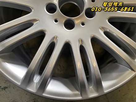 〔벤츠E350/18인치 순정휠〕벤츠e클래스 휠긁힘,주차상처,휠보레(wheelboer)장착,휠보레파손,  휠복원,휠용접,휠도색,분체도장 / 부산 사상구 감전동