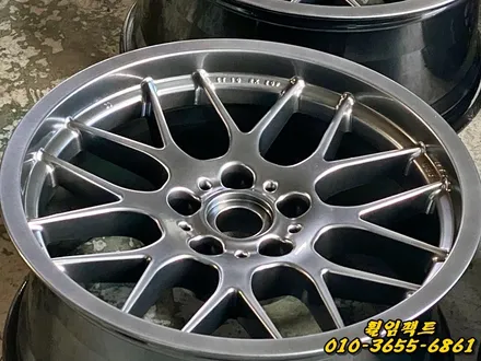 (부산휠수리/부산휠복원/휠임팩트) BBS RX 18인치 휠/굴절/도장벗겨짐/긁힘/찍힘/휠복원/휠도장작업 / 부산 사상구 감전동