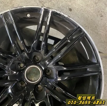 (부산휠수리/휠복원전문/휠임팩트) 포르쉐 카이엔 GTS 21인치휠 도장작업 / 부산 사상구 감전동