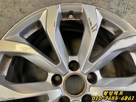 부산휠수리/휠임팩트:) 아우디 A6 35 TDI 주차상처/휠긁힘/휠기스/휠복원/휠도장,휠도색작업 / 부산 사상구 감전동