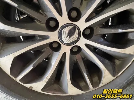 〔체어맨 600s 순정휠〕 휠긁힘,휠주차기스,다이아몬드컷팅,휠복원,휠도색\