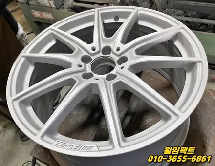 〔벤츠 AMG GT〕 주차상처,휠긁힘,휠용접복원,다이아몬드컷팅,휠분체도장\