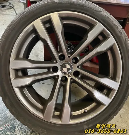 BMW X6 스포크긁힘,휠기스,합리적인비용,자동차휠긁힘복원,휠수리,휠복원,휠도색,휠임팩트,휠분체도장영상 / 부산 사상구 감전동