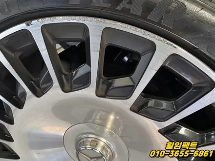 〔벤츠 마흐바흐 s650〕휠긁힘,휠패임,휠찍힘,휠기스,휠주차상처,휠찌그러짐,굴절수리,다이아몬드컷팅,휠복원,휠분체도장\