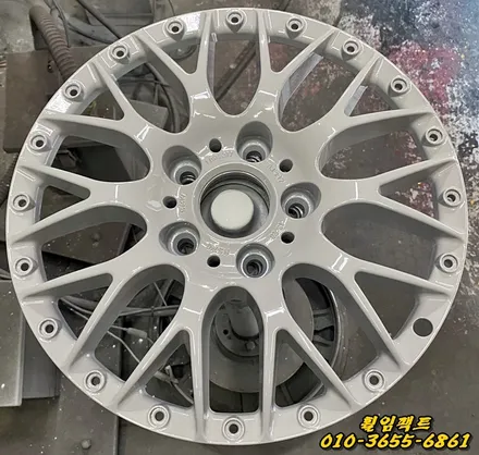 (부산휠수리/휠복원전문/휠임팩트) BMW530i BBS RS740(style42)17인치BMW순정휠 / 부산 사상구 감전동