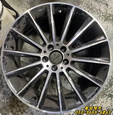 (부산휠수리/휠임팩트) 벤츠 GLS 300/AMG19인치휠/휠패임/휠긁힘/휠용접복원/다이아몬드컷팅 / 부산 사상구 감전동