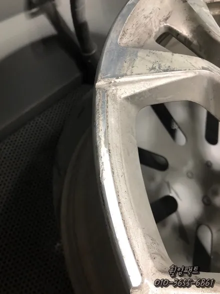 [부산휠도색] [부산휠복원] [부산휠수리] <휠임팩트> BMW x5 휠수리, 휠복원, 휠도색, 다이아몬드컷팅 / 부산 사상구 감전동