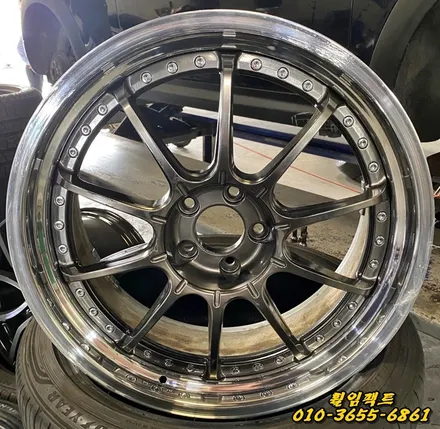 (부산휠수리/부산휠복원/휠임팩트) SSR SP-5 3피스단조휠 림부식수리/휠복원 / 부산 사상구 감전동