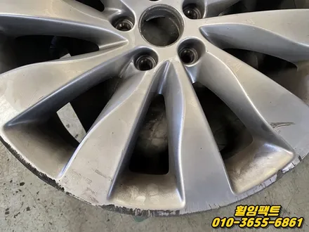 〔링컨 MK S 19인치 순정휠〕 휠주차상처,휠긁힘,휠찍힘,휠기스,휠손상,휠용접복원,휠분체도장\