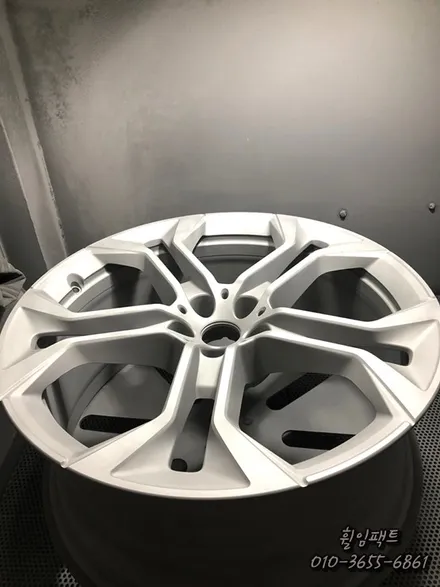 [부산휠도색] [부산휠복원] [부산휠수리] <휠임팩트> BMW x5 휠수리, 휠복원, 휠도색, 다이아몬드컷팅 / 부산 사상구 감전동