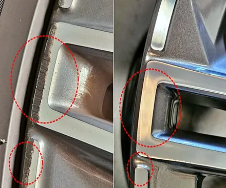 부산 휠수리 가능한 상황은 / 부산 사상구 감전동
