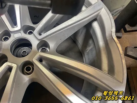 (부산휠수리/부산휠복원전문/휠임팩트) BMW 630i GT /휠찍힘/휠찌그러짐/휠복원(동영상)/컷팅휠/휠도장작업 / 부산 사상구 감전동